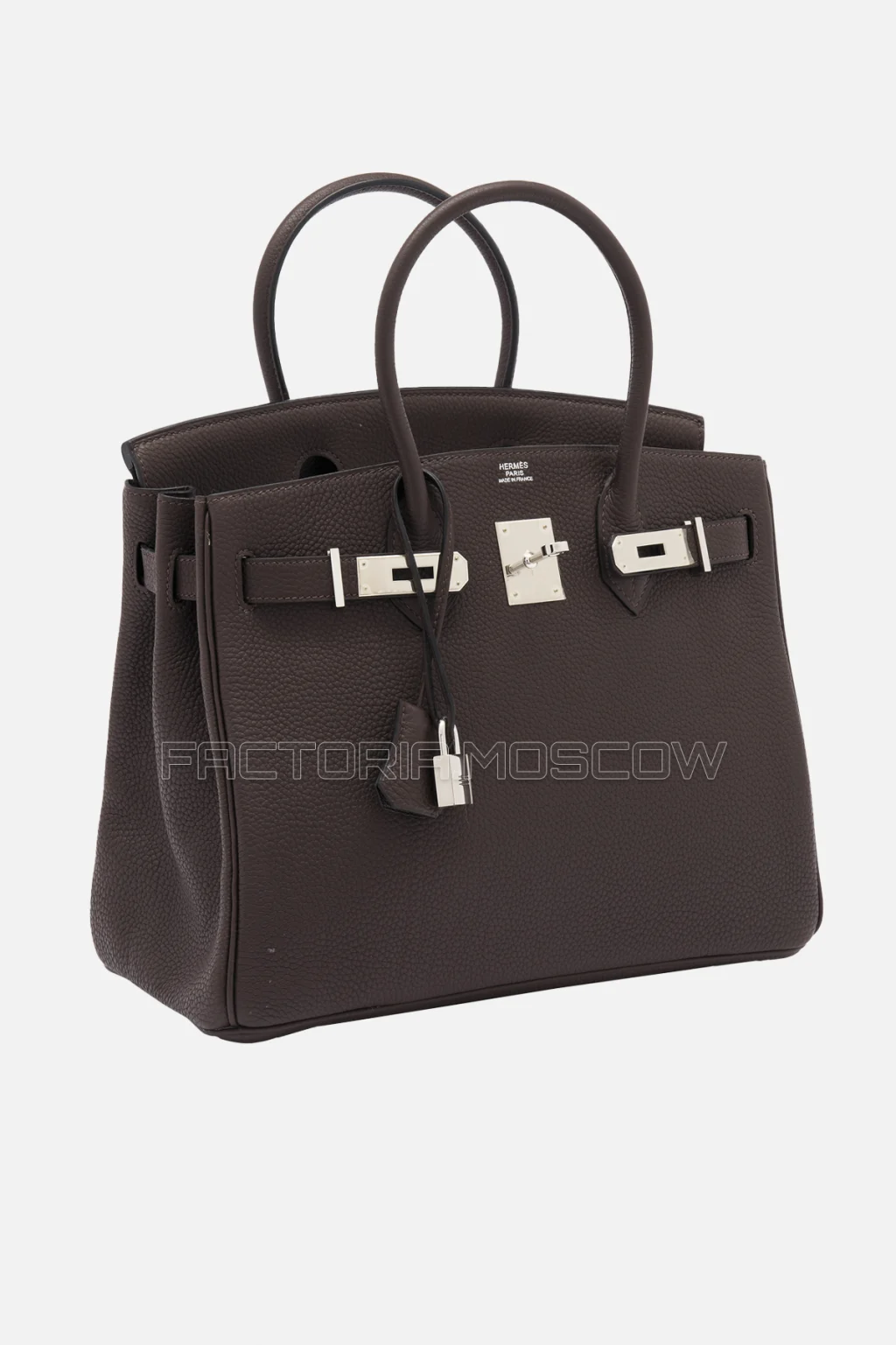 Hermes Birkin 30 Chocolat Togo PHW