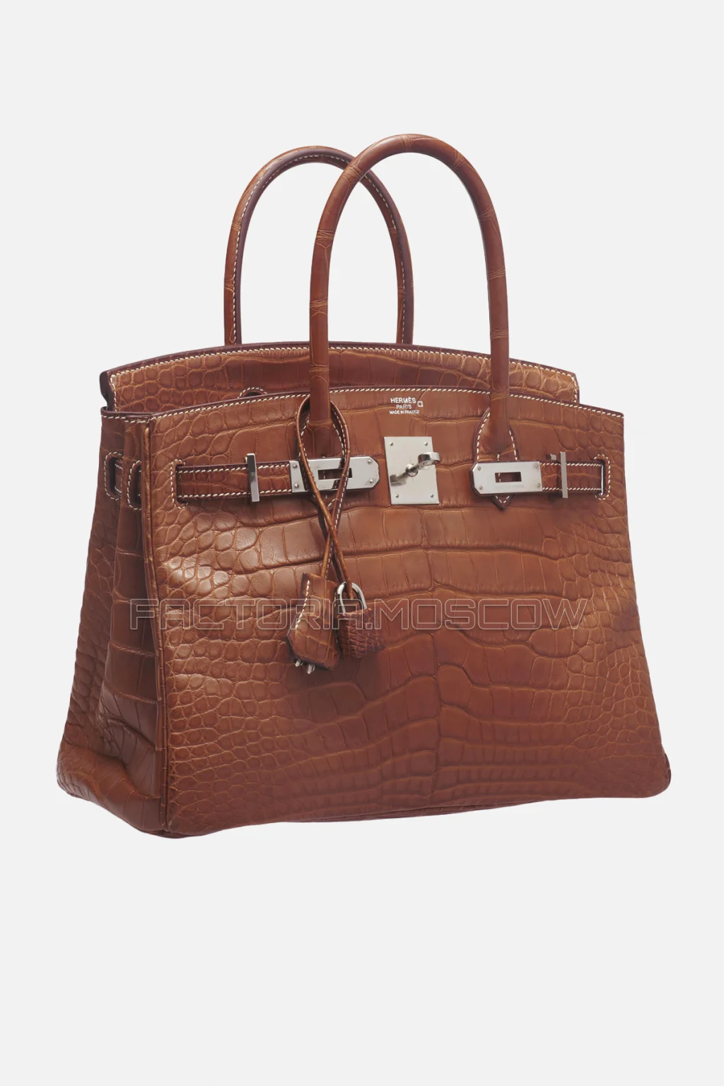 Hermes Birkin 30 Matte Alligator Fauve Barenia PHW