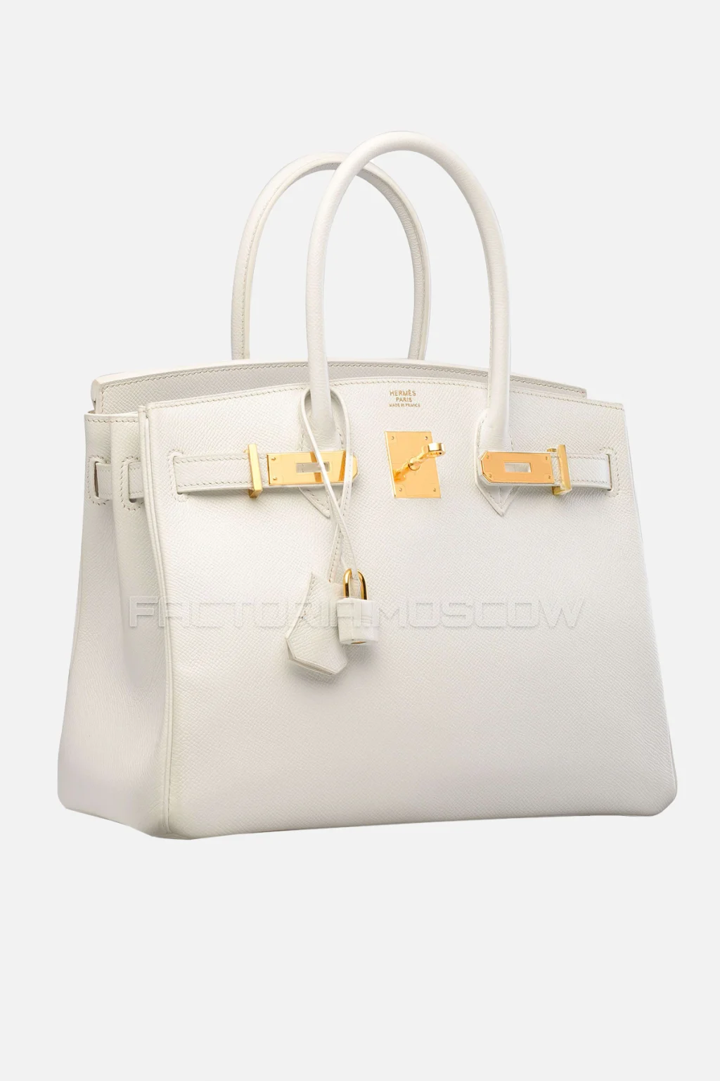Hermes Birkin 30 White Epsom GHW