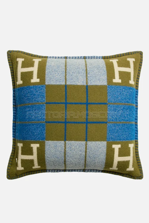 Hermes Avalon III pillow Colour Marine/Kaki