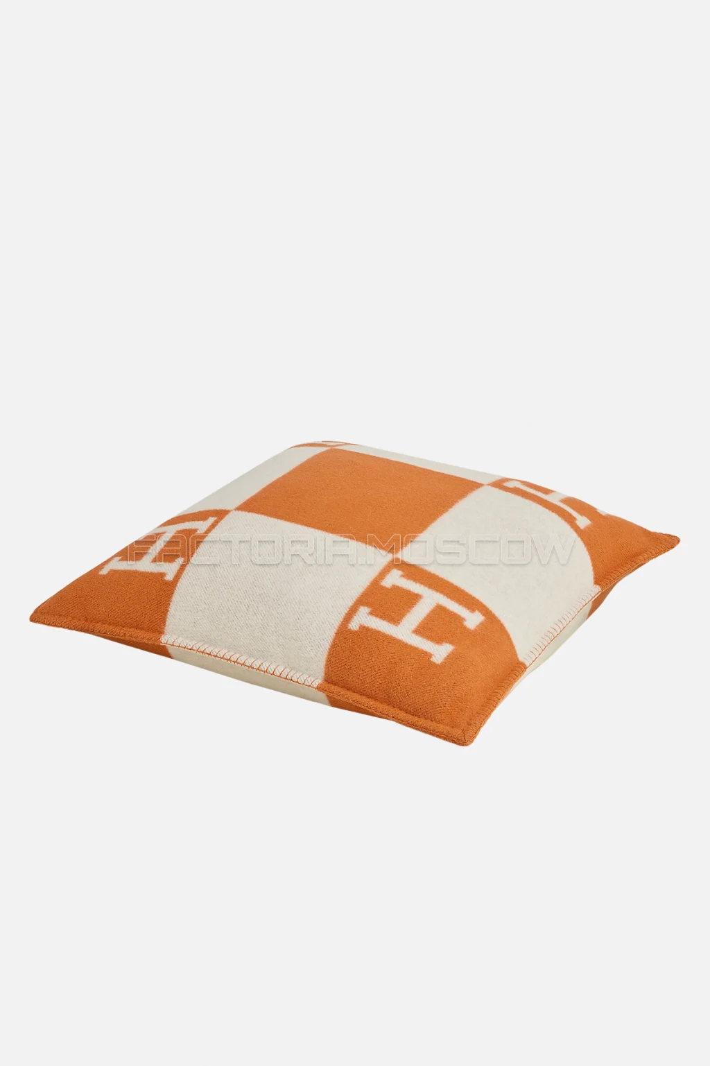 Hermes Avalon pillow Colour Écru/Potiron