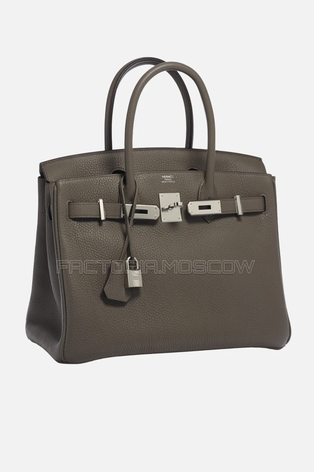 Hermes Birkin 30 Etain Clemence PHW