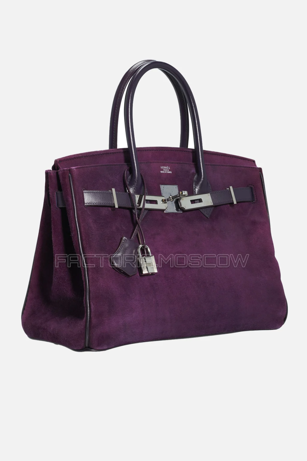 Hermes Birkin 30 Raisin Veau Doblis/Swift PHW