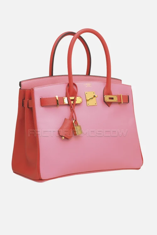Hermes Birkin 30 Rose Confetti/Rose Jaipur Epsom GHW