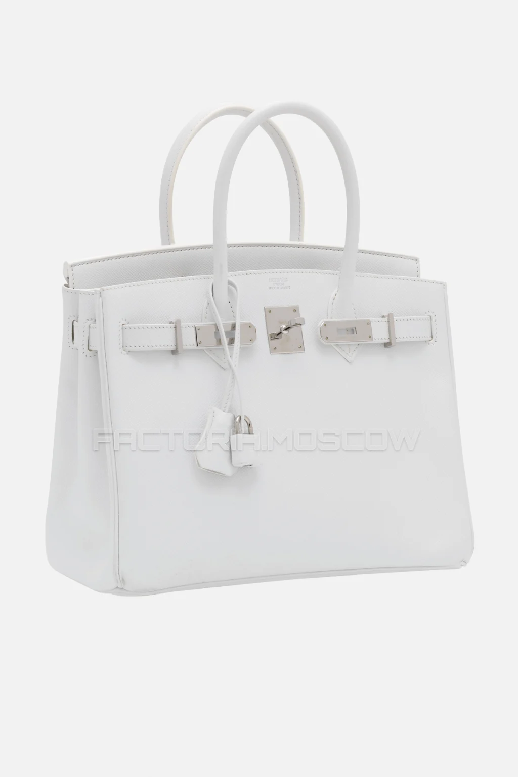 Hermes Birkin 30 White Epsom PHW