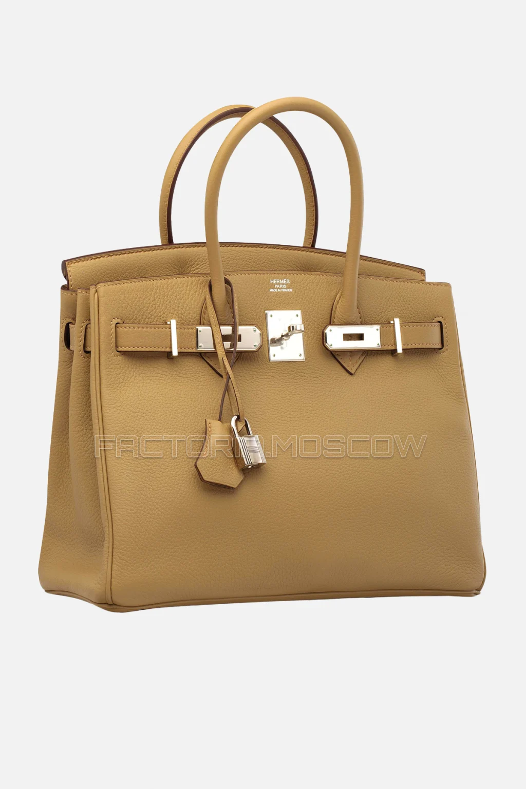 Hermes Birkin 30 Poussiere Clemence PHW