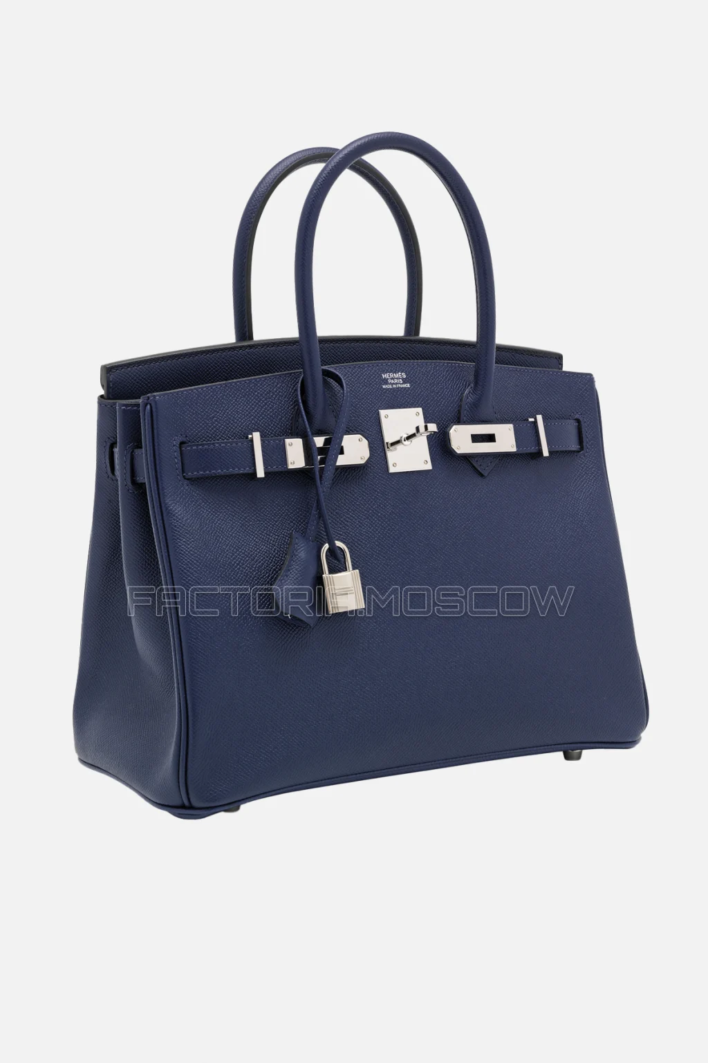 Hermes Birkin 30 Bleu Saphir Epsom PHW