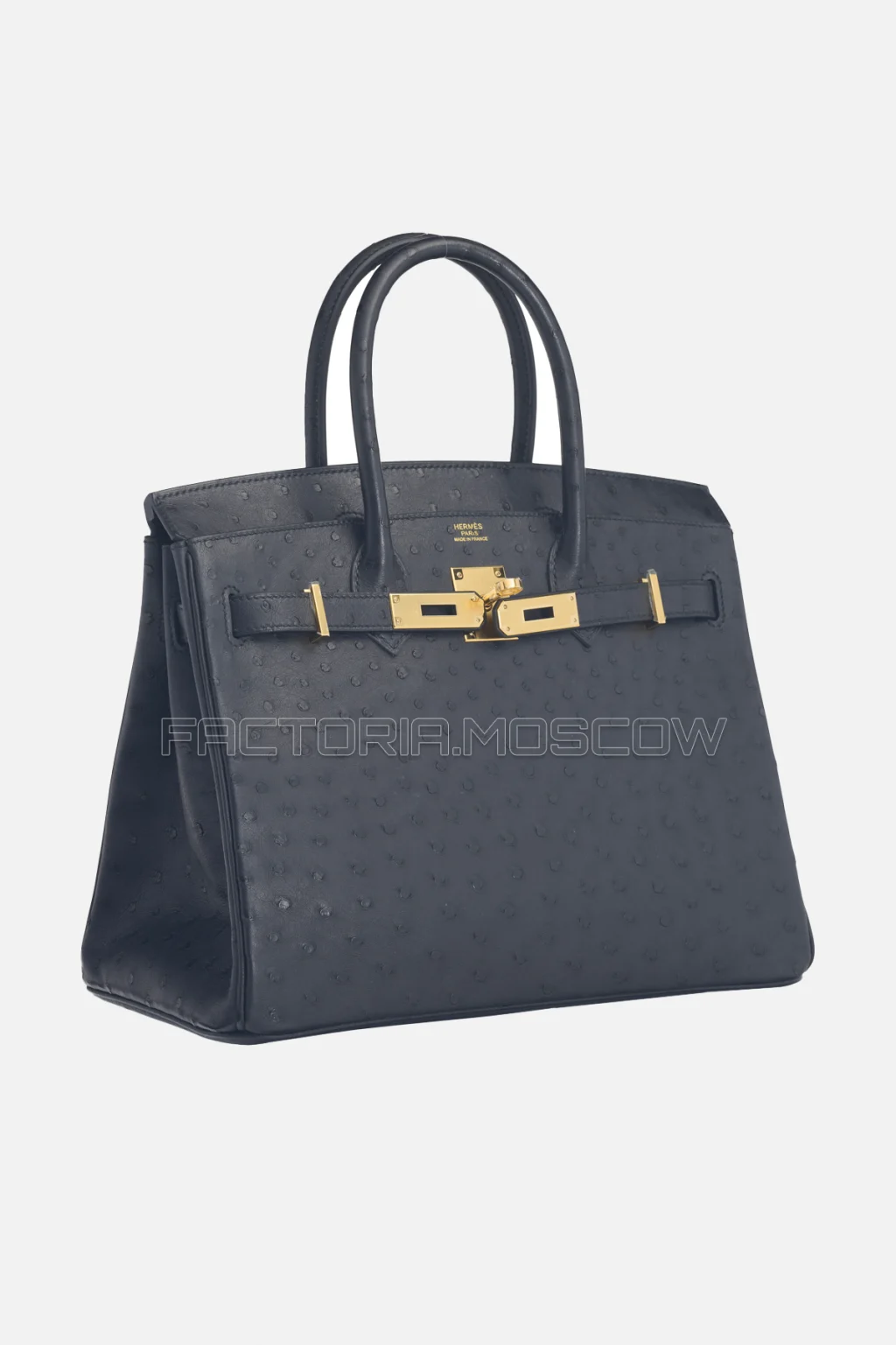 Hermes Birkin 30 Black Ostrich GHW