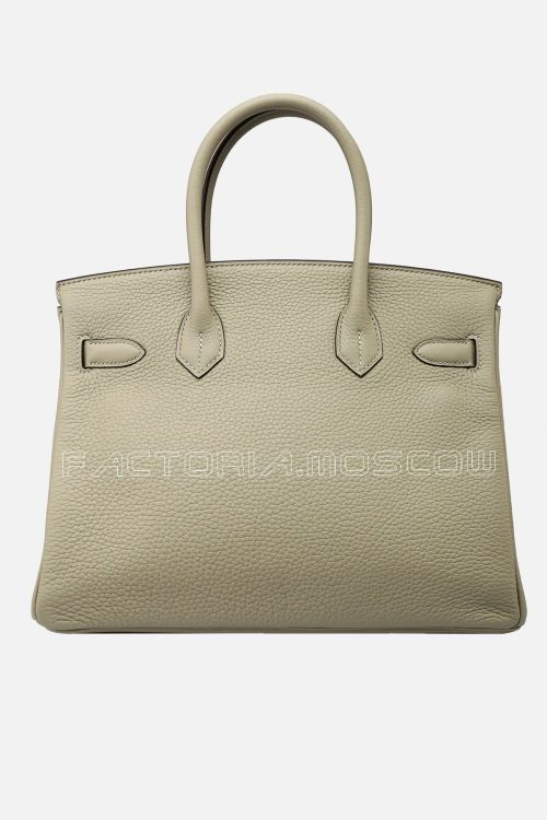 Hermes Birkin 30 Sauge Clemence GHW