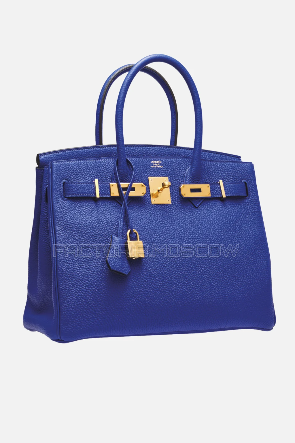 Hermes Birkin 30 Bleu Électrique Togo GHW