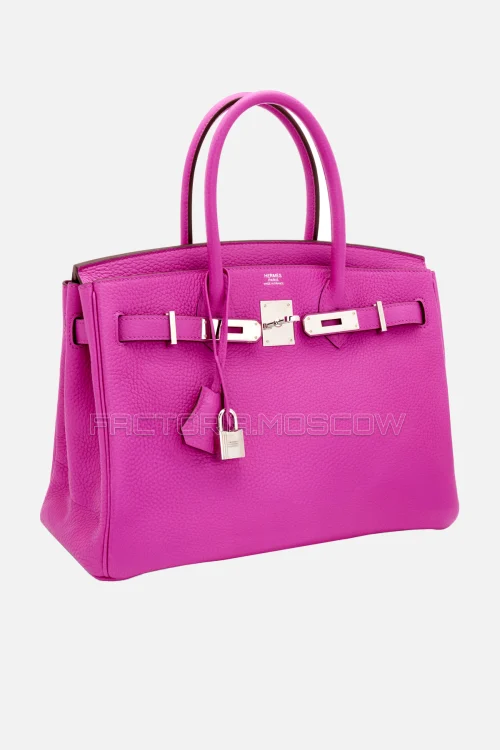 Hermes Birkin 30 Magnolia Clemence PHW