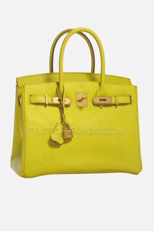 Hermes Birkin 30 Souffre Epsom GHW