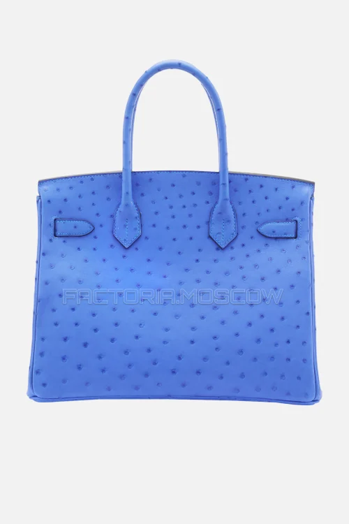 Hermes Birkin 30 Bleuet Ostrich PHW