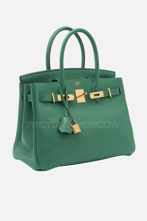 Hermes Birkin 30 Vert Vertigo Evercolor GHW