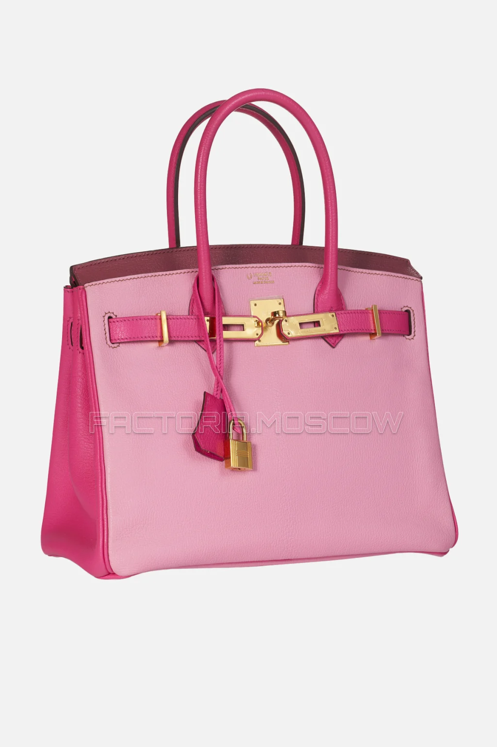 Hermes Birkin 30 Rose Tyrien, Pink 5P, Bois De Rose Chevre GHW