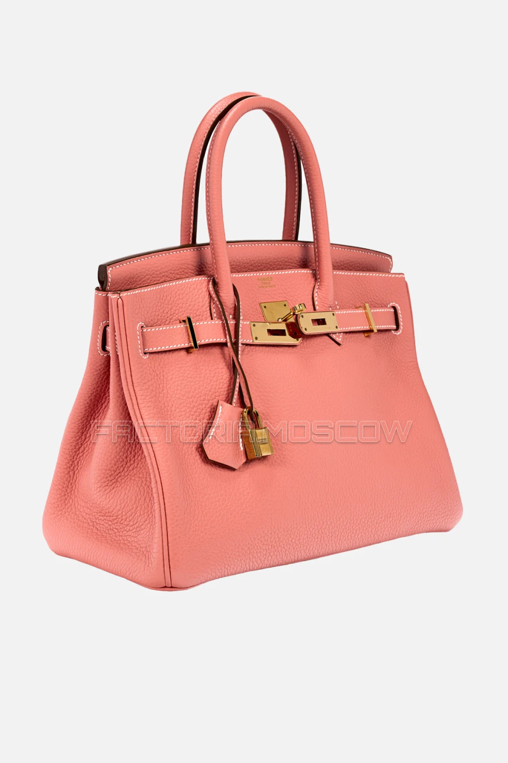 Hermes Birkin 30 Crevette Clemence GHW