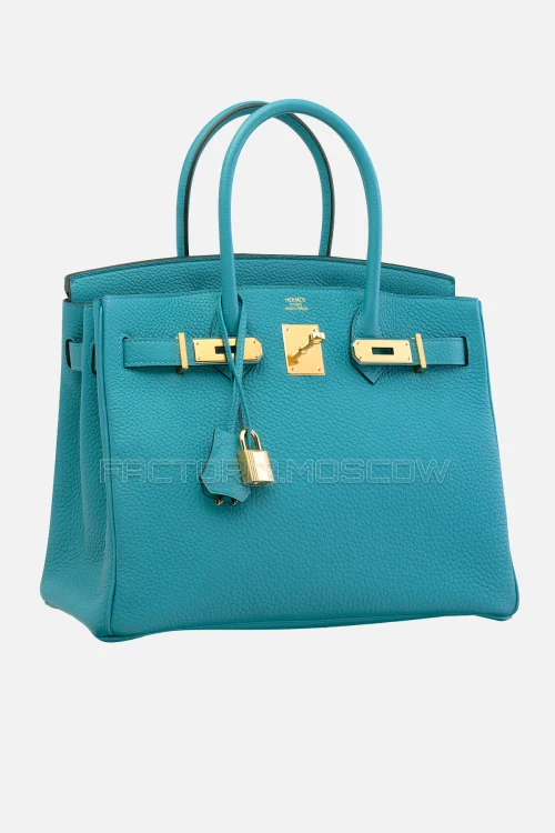 Hermes Birkin 30 Cobalt Togo GHW
