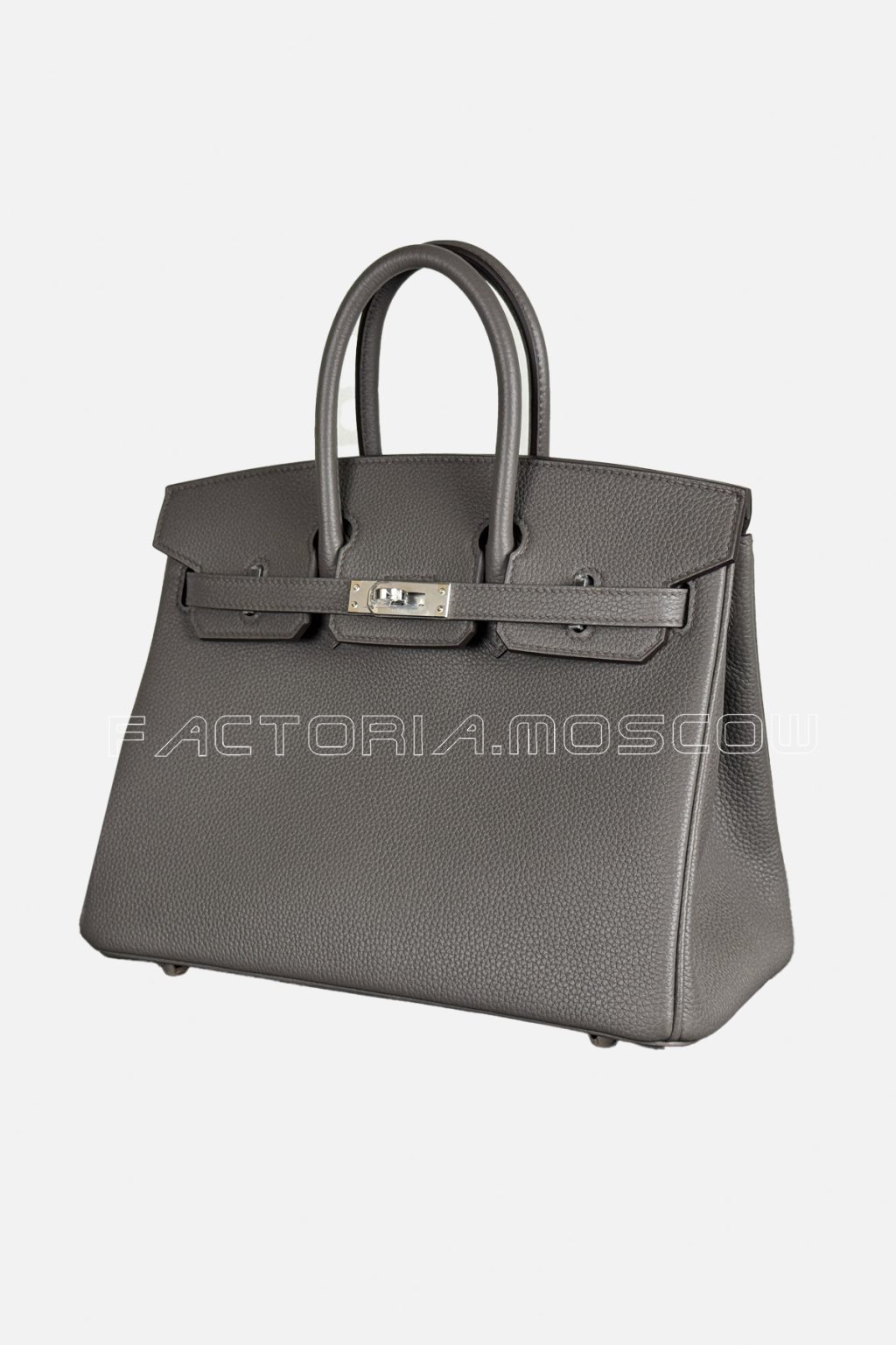 Hermes Birkin 25 Togo Colour Gris Etain PHW