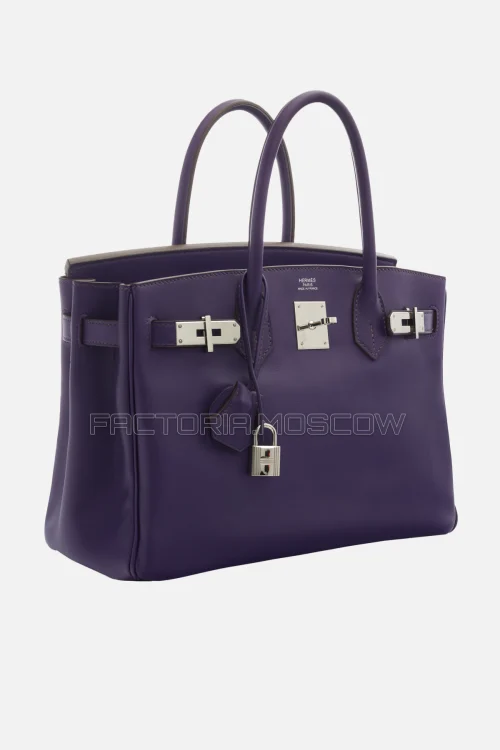 Hermes Birkin 30 Iris Swift PHW