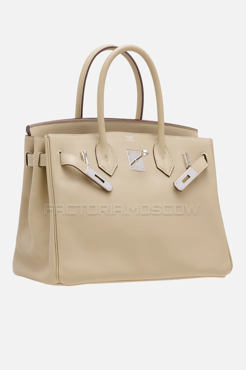 Hermes Birkin 30 Beige Swift PHW