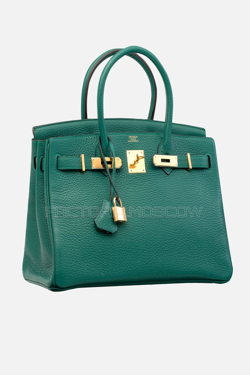 Hermes Birkin 30 Malachite Clemence GHW