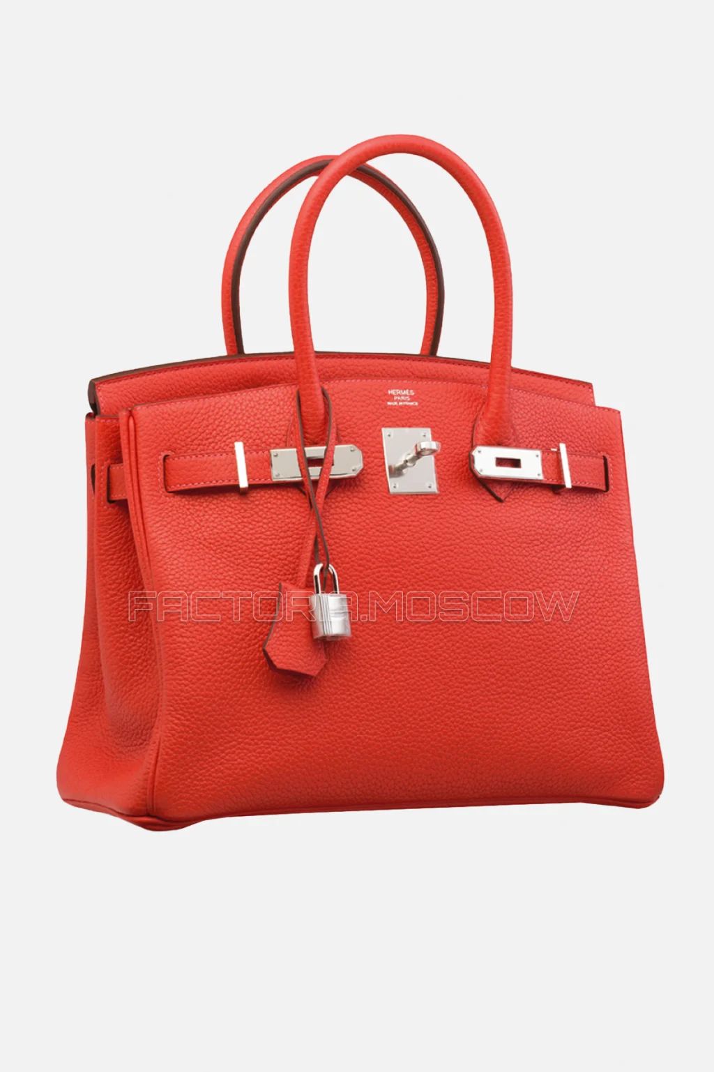 Hermes Birkin 30 Rouge Pivoine Clemence PHW