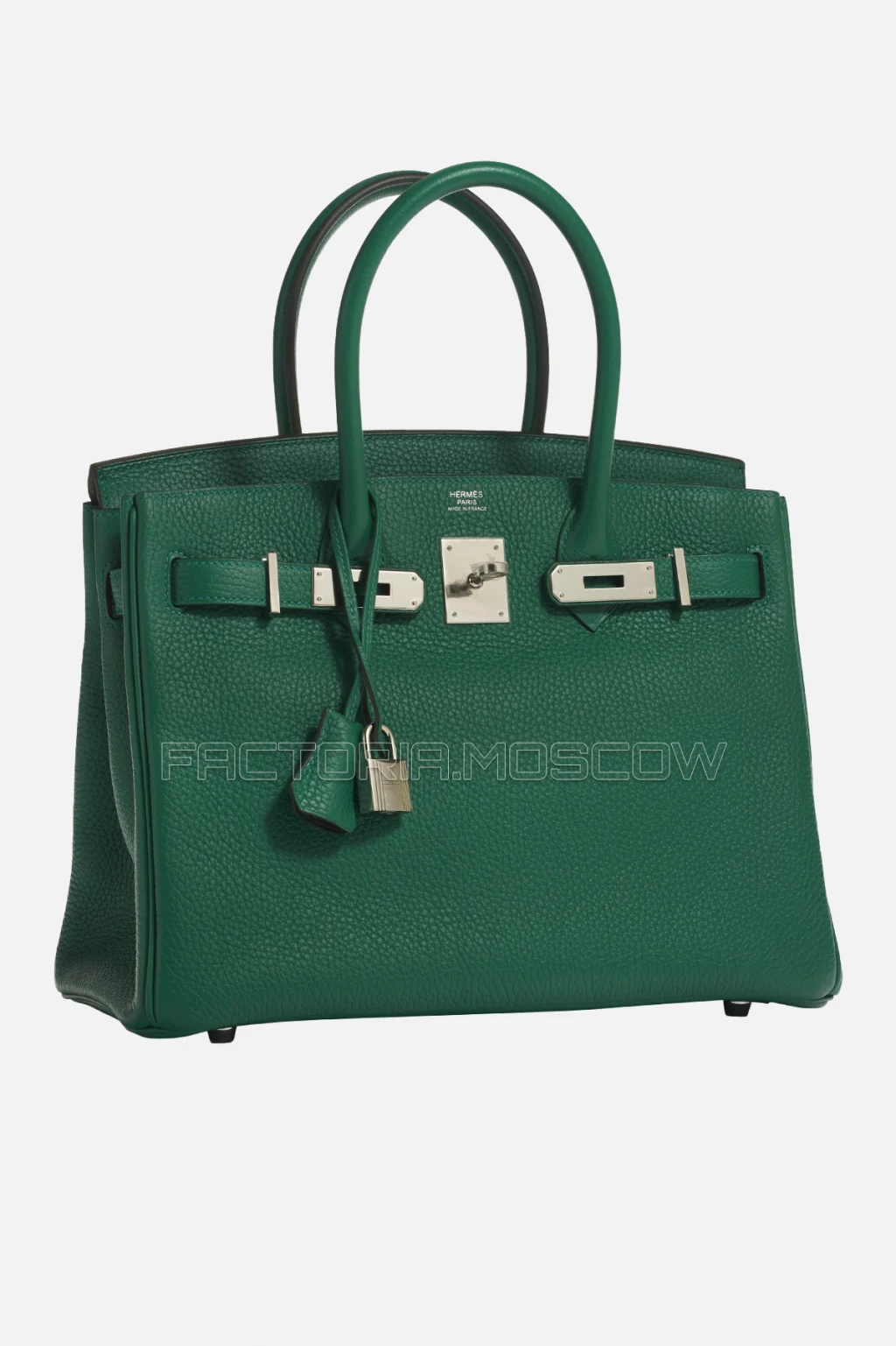 Hermes Birkin 30 Vert Vertigo/Vert Fonce Clemence PHW