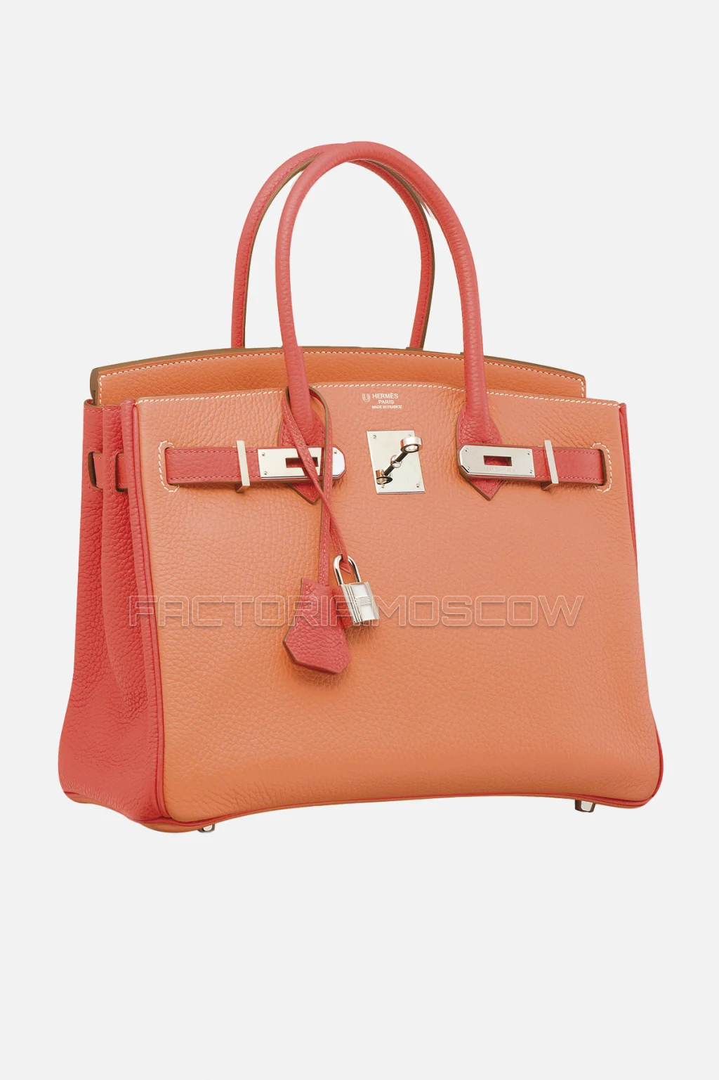 Hermes Birkin 30 Crevette/Rose Jaipur Clemence PHW