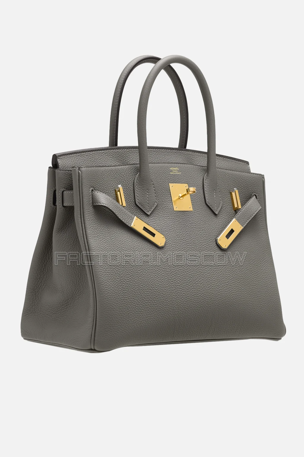 Hermes Birkin 30 Gris Meyer Togo GHW