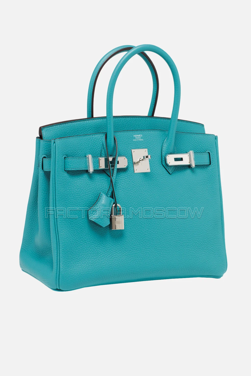 Hermes Birkin 30 Togo Bleu Paon PHW