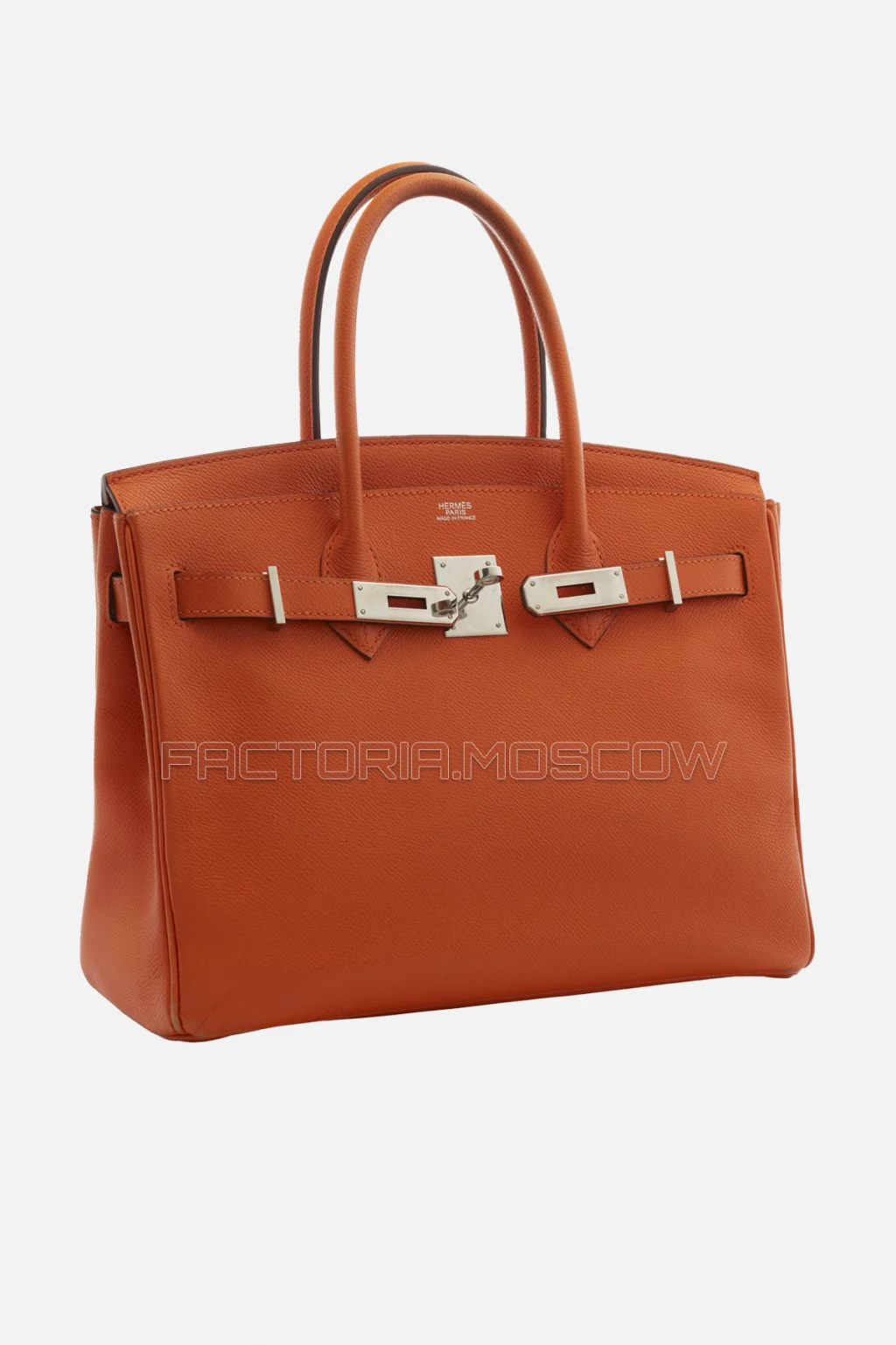 Hermes Birkin 30 Orange Epsom PHW