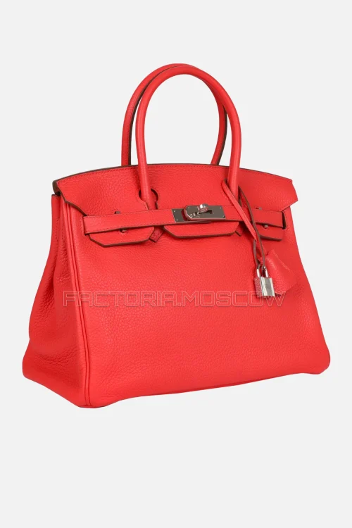 Hermes Birkin 30 Clemence Rose Jaipur PHW