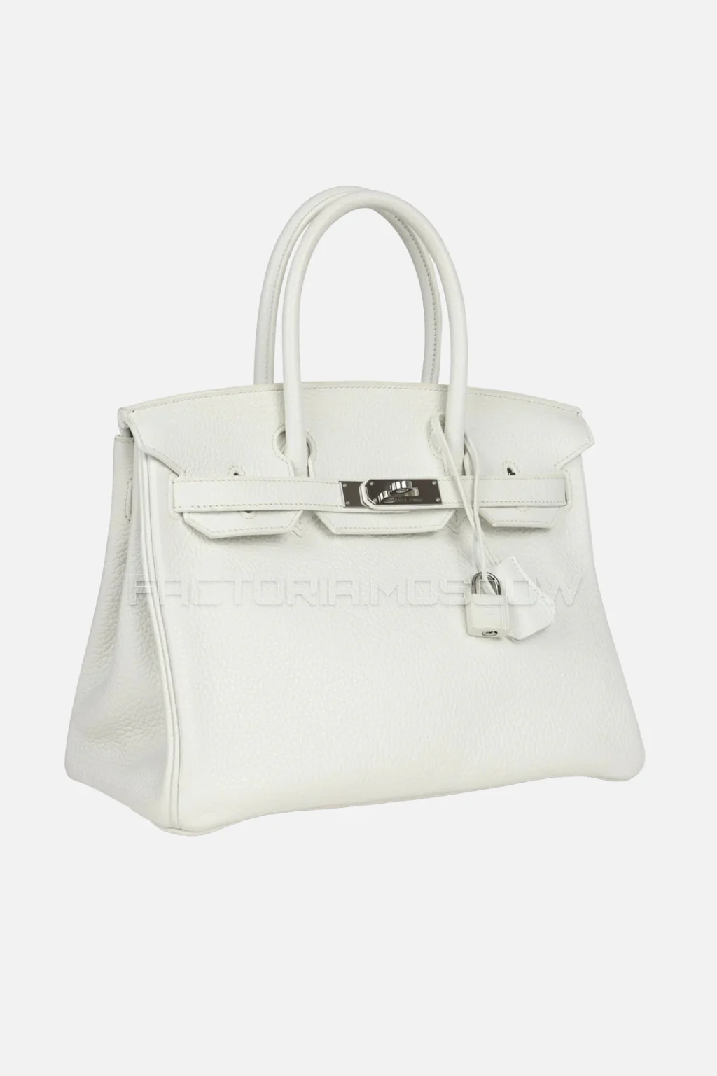Hermès Birkin 30 White Clemence PHW