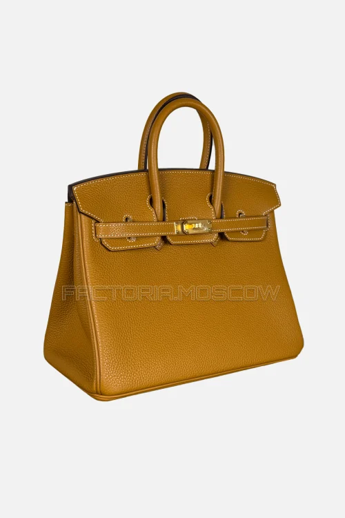 Hermes Birkin 25 Togo Colour Naturel Sable GHW
