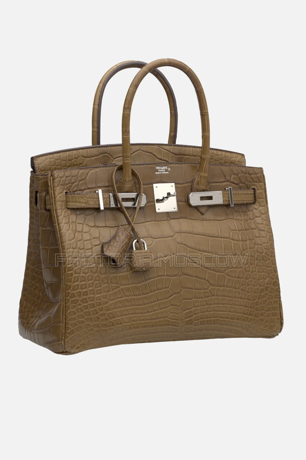 Hermes Birkin 30 Matte Alezan Alligator PHW