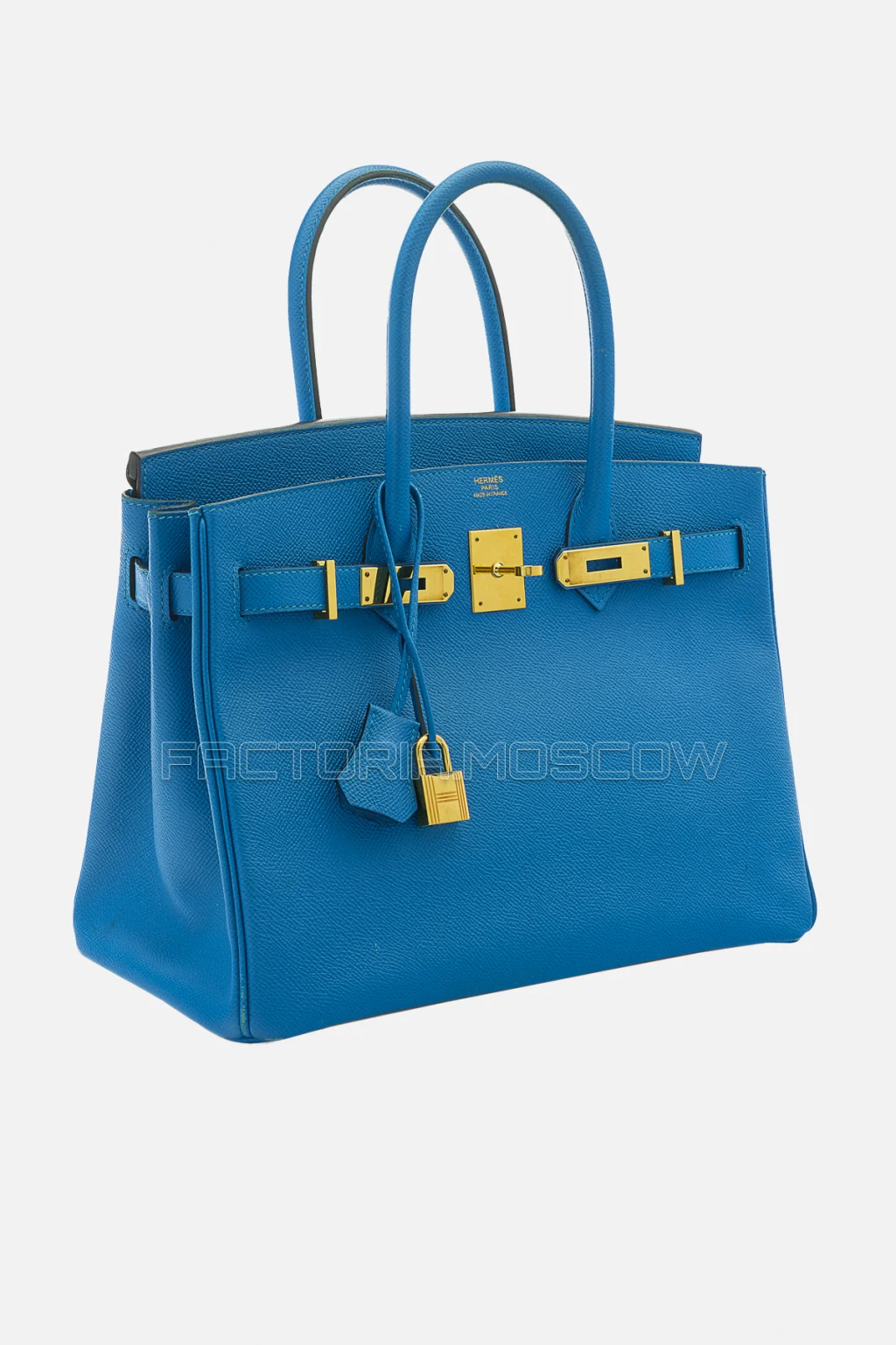Hermes Birkin 30 Bleu Izmir Epsom GHW