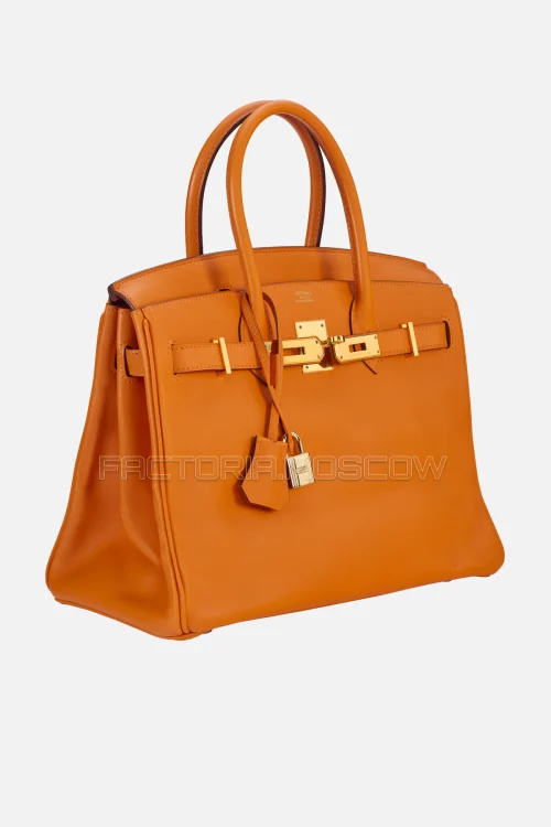 Hermes Birkin 30 Orange H Swift GHW