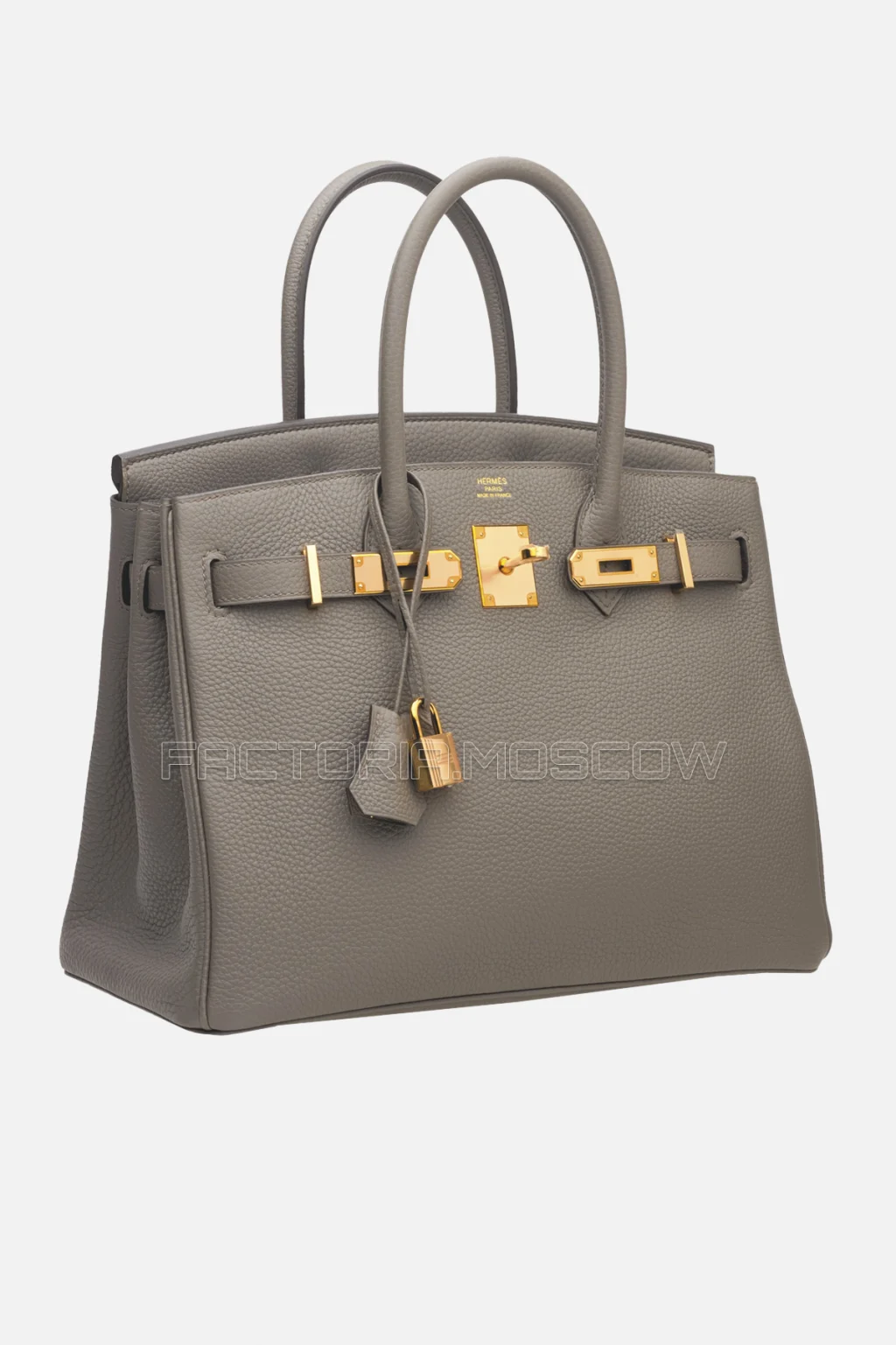 Hermes Birkin 30 Étain Togo GHW