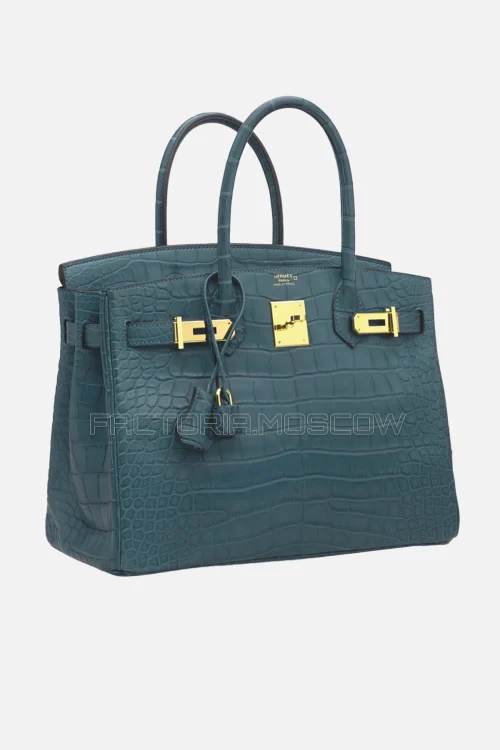 Hermes Birkin 30 Matte Colvert Alligator GHW