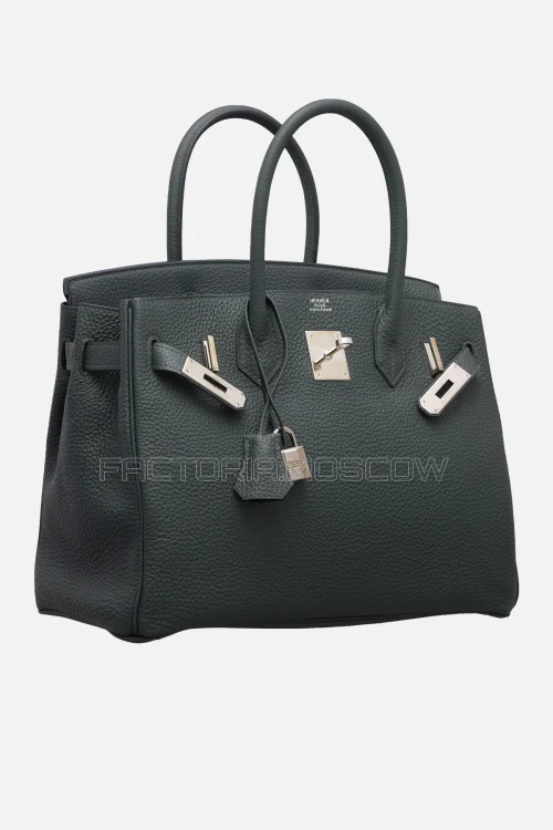Hermes Birkin 30 Vert Cypres Togo PHW