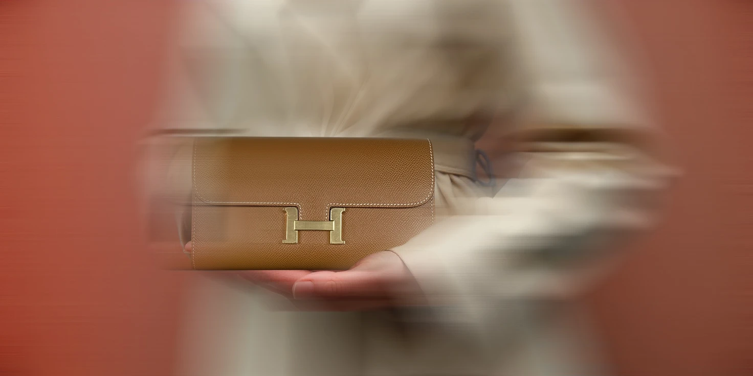 Hermes Azap Classic Long Wallet Epsom Rouge de Coeur Hardware Phw