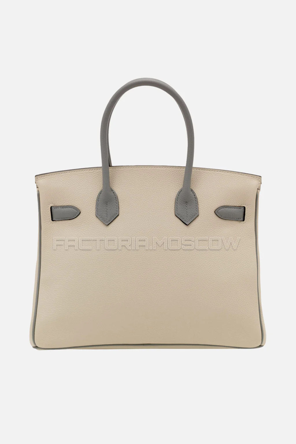 Hermes Birkin 30 Togo Craie/Gris Perle PHW