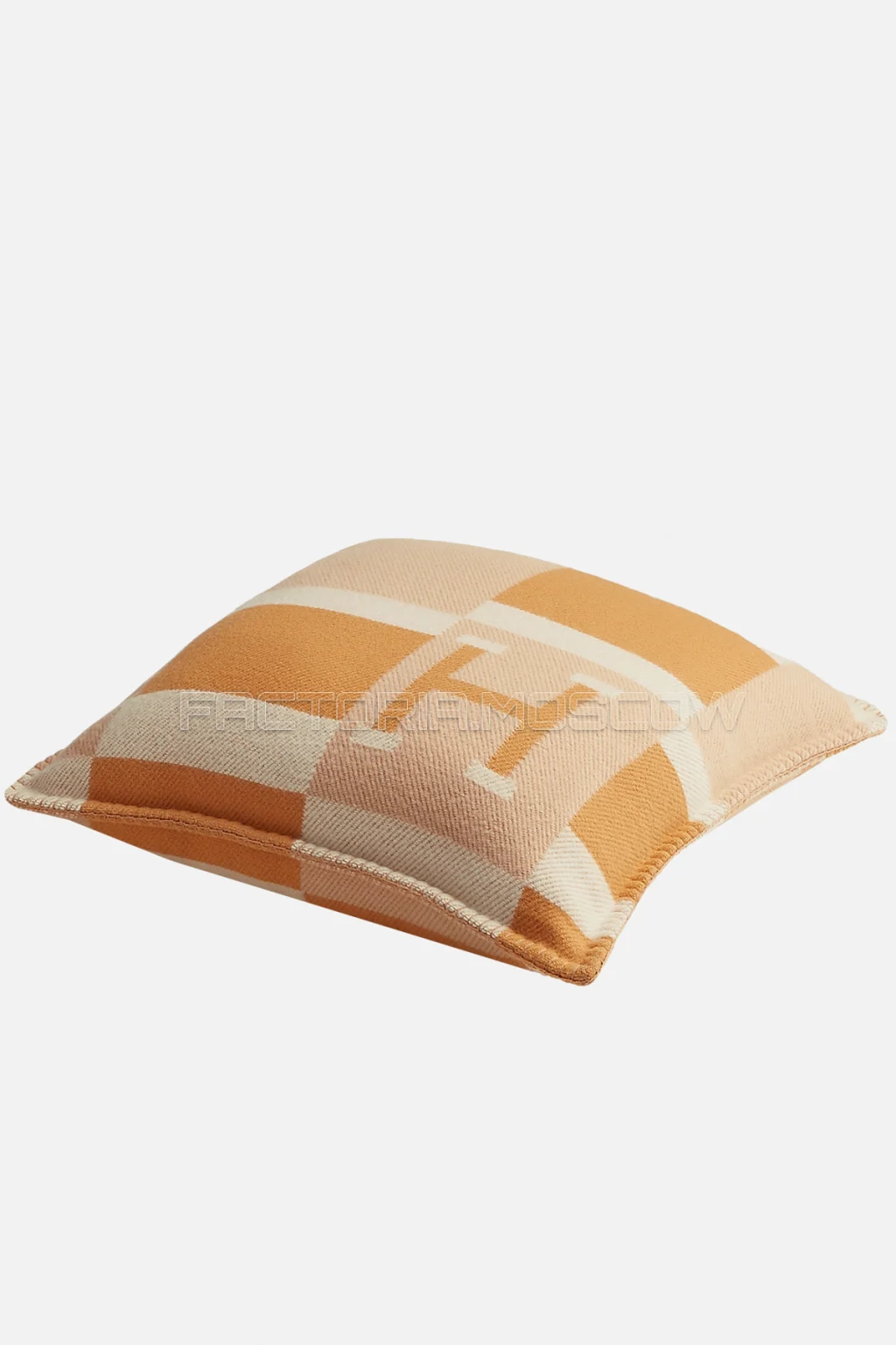 Hermes Avalon Bayadere pillow Colour Ble