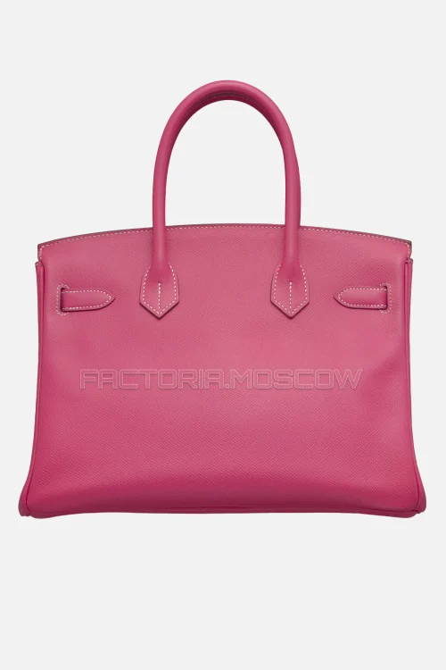Hermes Birkin 30 Rose Tyrien Epsom GHW