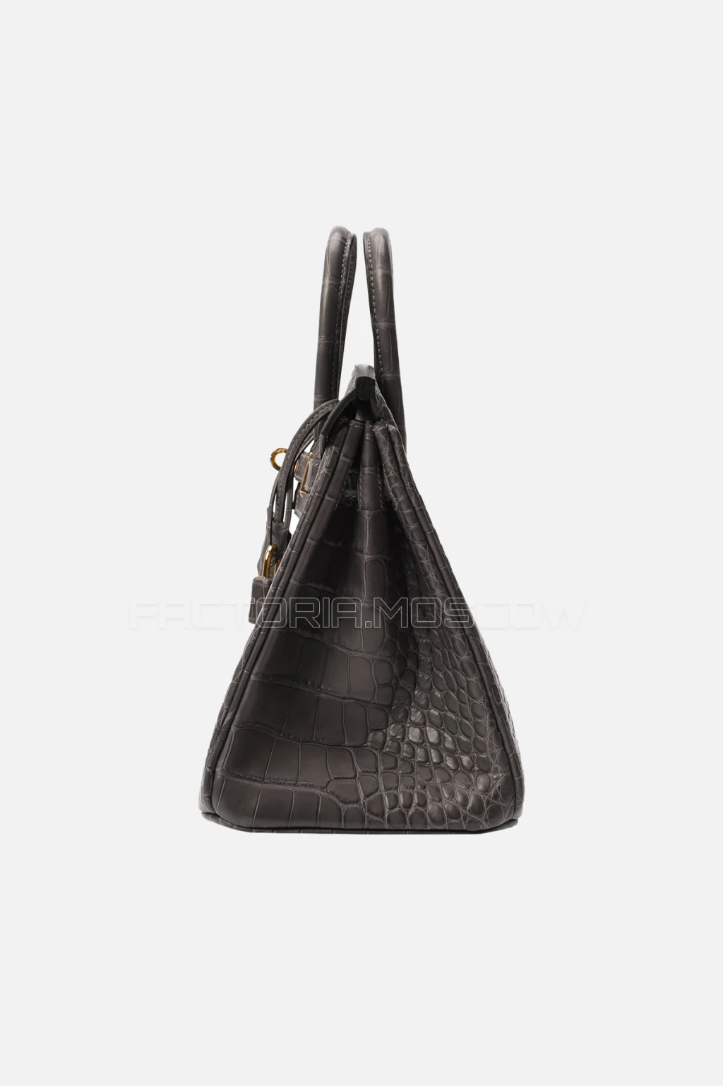 Hermes Birkin 25 Alligator Matte Graphite GHW