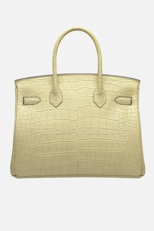 Hermes Birkin 30 Matte Trench Alligator GHW