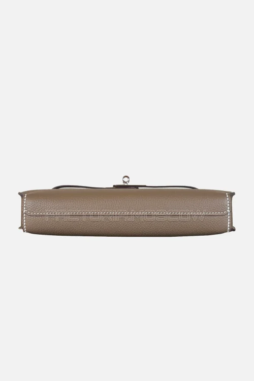 Hermes Kelly Depeches 25 Togo Colour Etoupe PHW