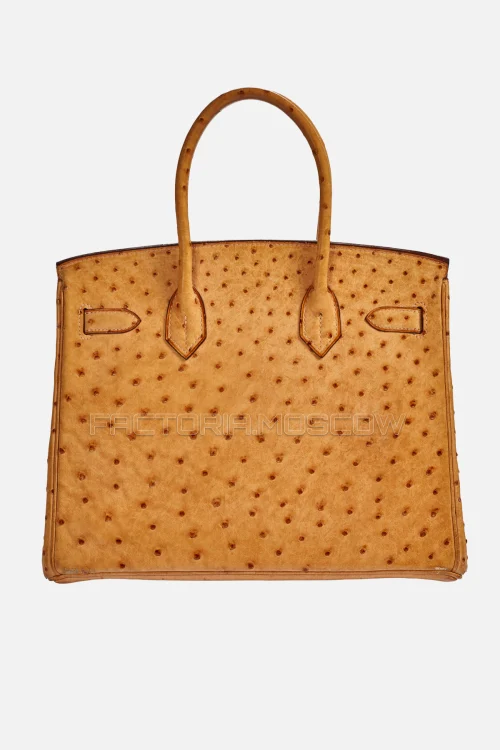 Hermes Birkin 30 Sable Ostrich GHW