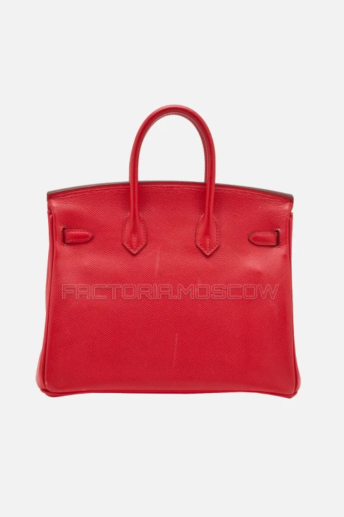 Hermès Birkin 25 Rouge Casaque Epsom GHW