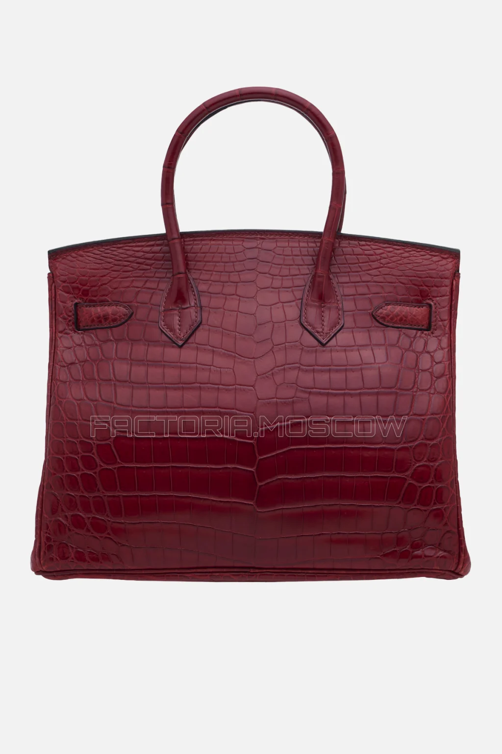 Hermes Birkin 30 Matte Rouge H Niloticus Crocodile PHW